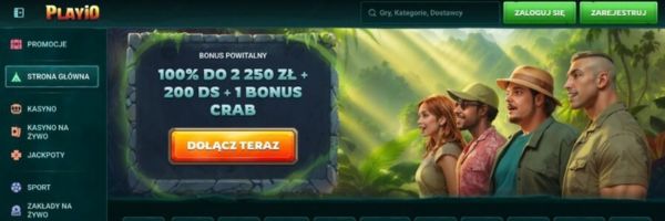 Playio Casino bonus na gry live